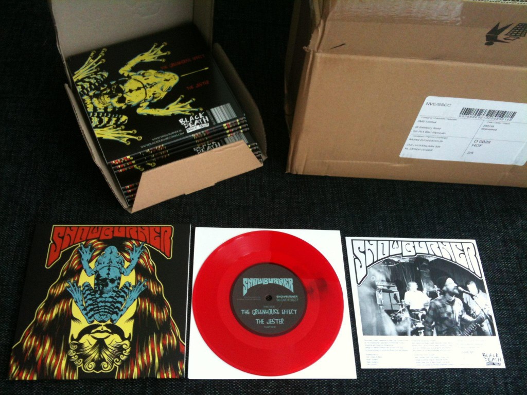 Snowburner 7 inch EP is in the house!